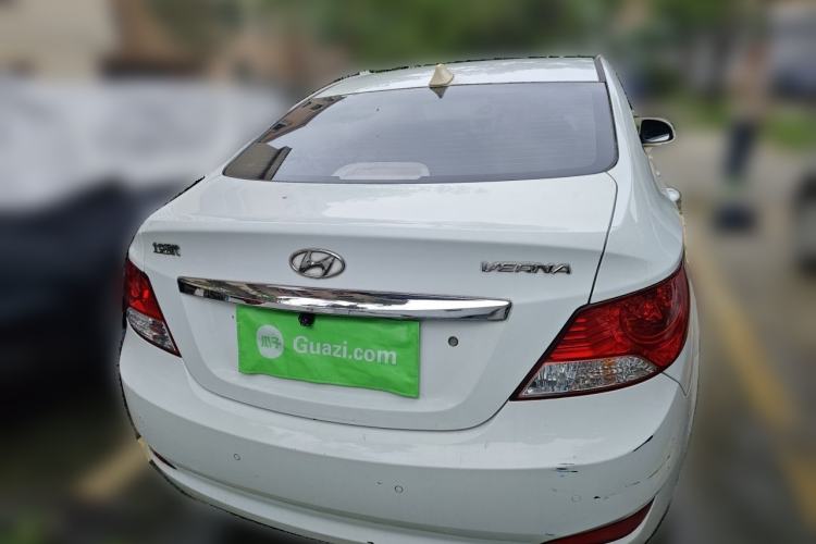Used Hyundai Verna (older generation) 2010 Sedan 1.4L Manual Comfort GS Rear