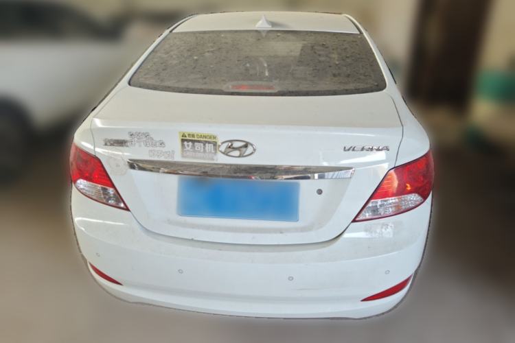 Used Hyundai Verna (older generation) 2010 Sedan 1.4L Automatic Comfort Model GS Rear