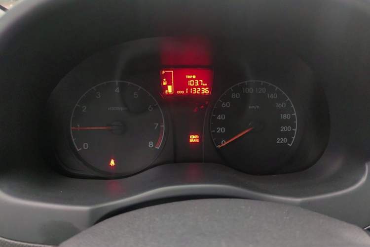 Used Hyundai Verna (older generation) 2010 Sedan 1.4L Manual BLUE Model Instrument Cluster