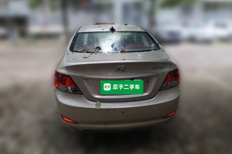Used Hyundai Verna (older generation) 2010 Sedan 1.4L Manual Comfort GS Rear