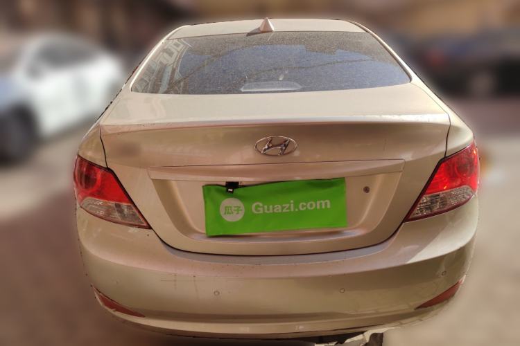 Used Hyundai Verna (older generation) 2010 Sedan 1.4L Manual Standard GL Model Rear