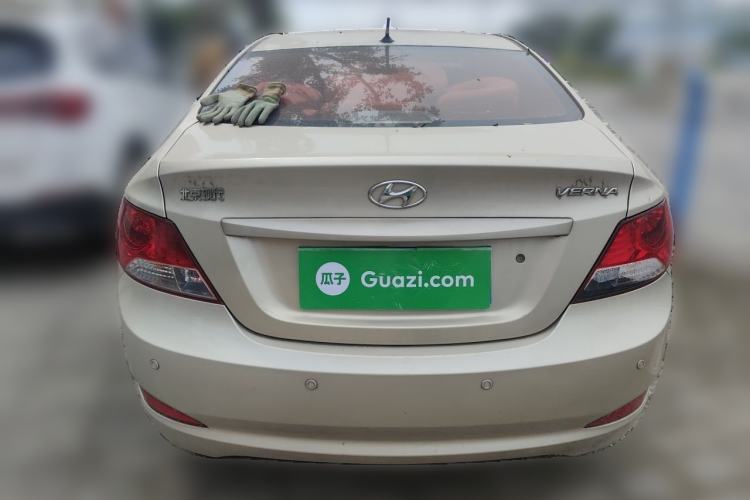 Used Hyundai Verna (older generation) 2010 Sedan 1.4L Manual Standard GL Model Rear