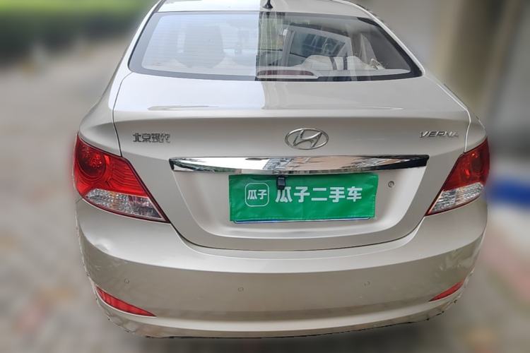 Used Hyundai Verna (older generation) 2010 Sedan 1.4L Automatic Comfort Model GS Rear