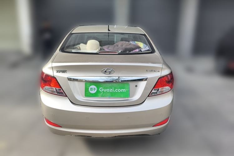 Used Hyundai Verna (older generation) 2010 Sedan 1.4L Manual Comfort GS Rear
