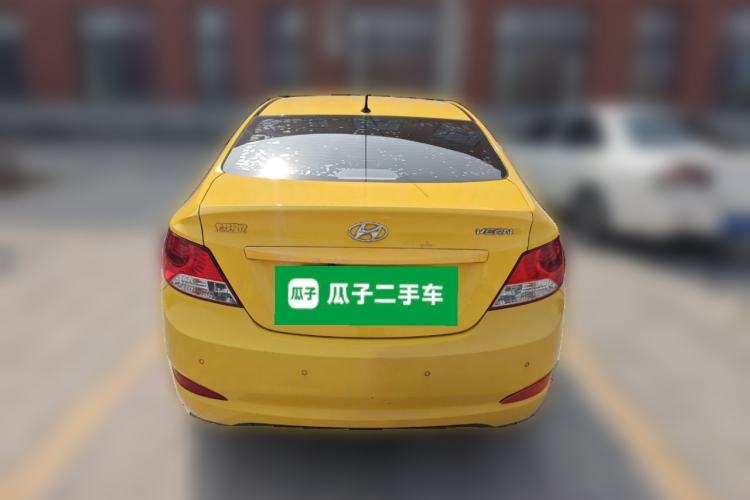 Used Hyundai Verna (older generation) 2010 Sedan 1.4L Automatic Comfort Model GS Rear