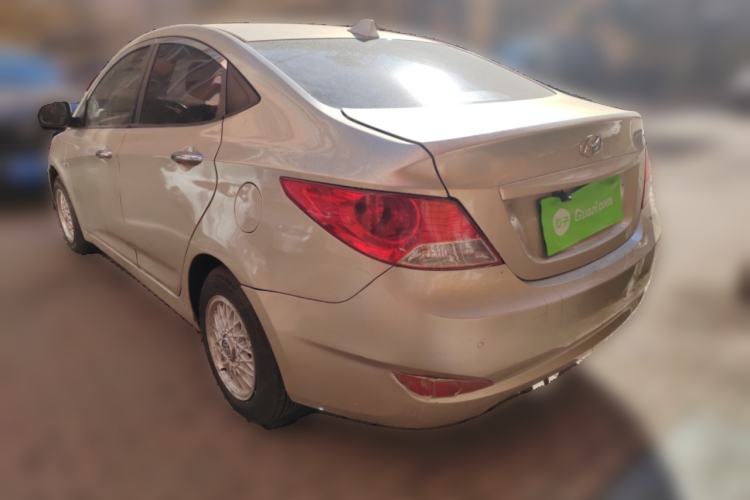 Used Hyundai Verna (older generation) 2010 Sedan 1.4L Manual Standard GL Model Rear Left 45 Deg