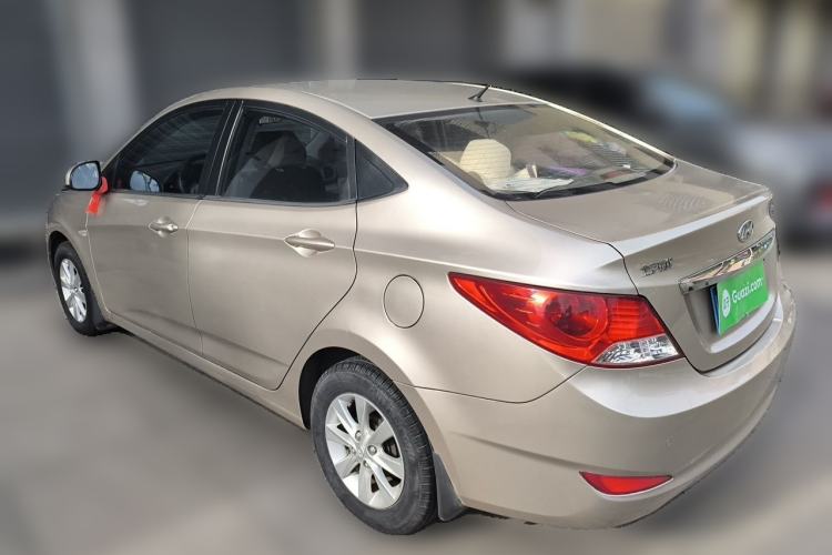 Used Hyundai Verna (older generation) 2010 Sedan 1.4L Manual Comfort GS Rear Left 45 Deg