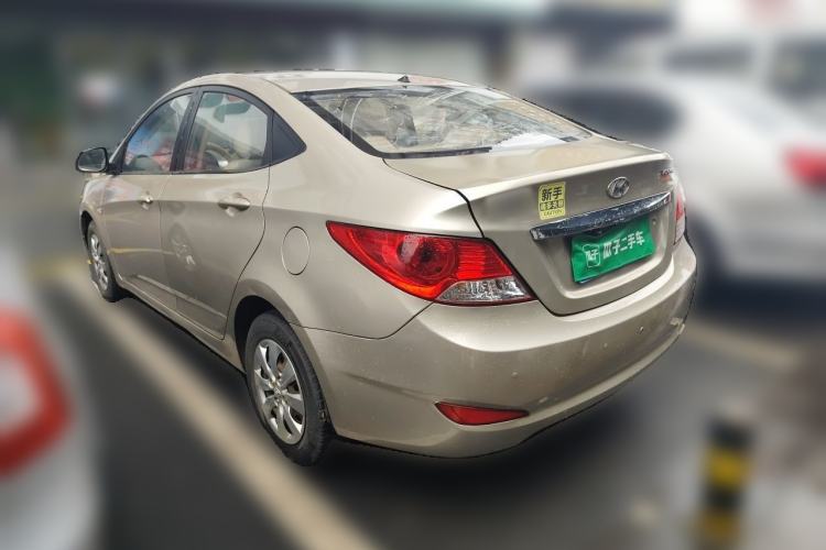 Used Hyundai Verna (older generation) 2010 Sedan 1.4L Manual Standard GL Model Rear Left 45 Deg