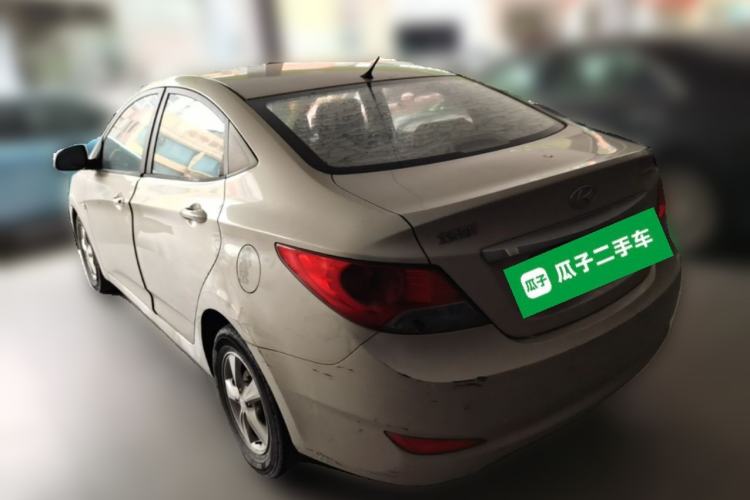 Used Hyundai Verna (older generation) 2010 Sedan 1.4L Automatic Fashionable GT Model Rear Left 45 Deg