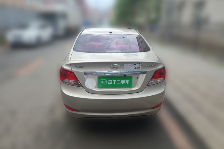 Used Hyundai Verna (older generation) 2010 Sedan 1.4L Automatic Comfort Model GS Rear