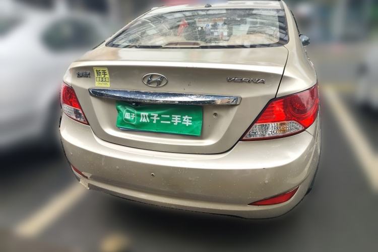 Used Hyundai Verna (older generation) 2010 Sedan 1.4L Manual Standard GL Model Rear