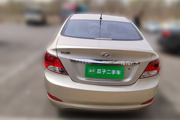 Used Hyundai Verna (older generation) 2010 Sedan 1.4L Manual Comfort GS Rear