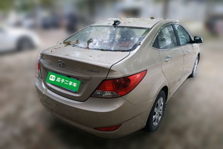 Used Hyundai Verna (older generation) 2010 Sedan 1.4L Manual Comfort GS Rear Right 45 Deg