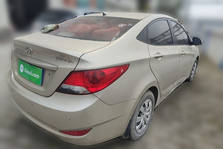Used Hyundai Verna (older generation) 2010 Sedan 1.4L Manual Standard GL Model Rear Right 45 Deg