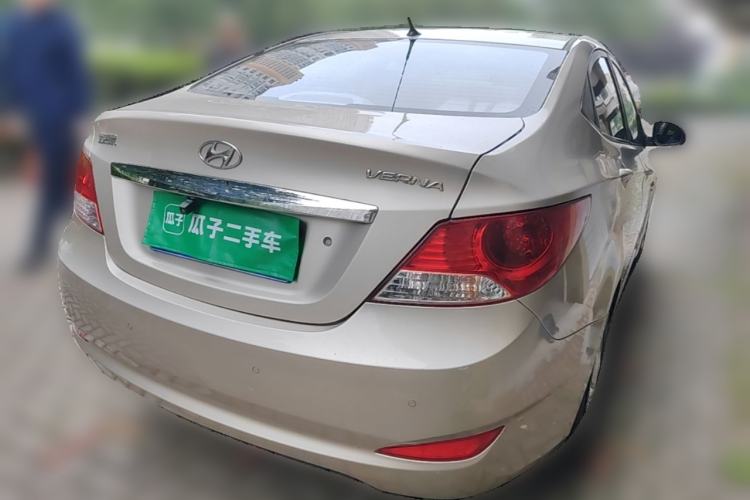 Used Hyundai Verna (older generation) 2010 Sedan 1.4L Automatic Comfort Model GS Rear Right 45 Deg