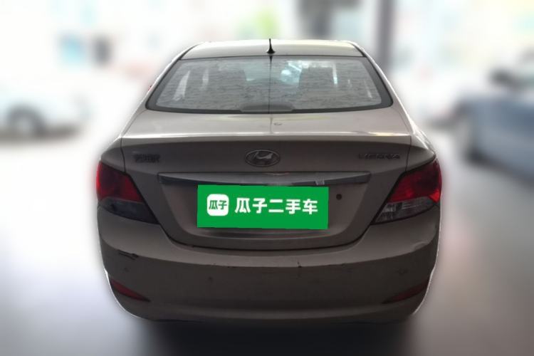 Used Hyundai Verna (older generation) 2010 Sedan 1.4L Automatic Fashionable GT Model Rear