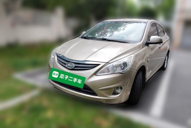 Used Hyundai Verna (older generation) 2010 Sedan 1.4L Manual BLUE Model