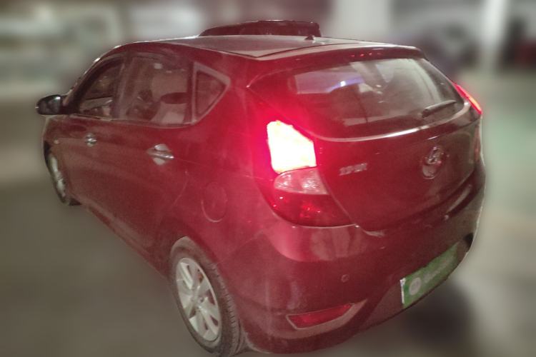 Used Hyundai Verna (older generation) 2011 Hatchback 1.4L Automatic Comfort Model GS Rear Left 45 Deg