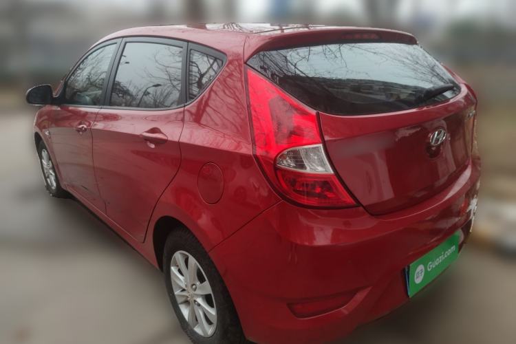 Used Hyundai Verna (older generation) 2011 Hatchback 1.4L Manual Comfort Model GS Rear Left 45 Deg