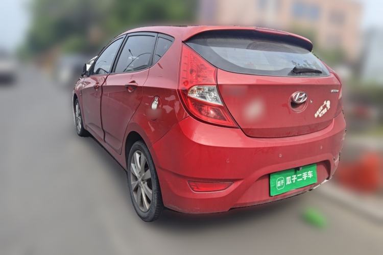 Used Hyundai Verna (older generation) 2011 Hatchback 1.4L Automatic Luxury GLS Model Rear Left 45 Deg