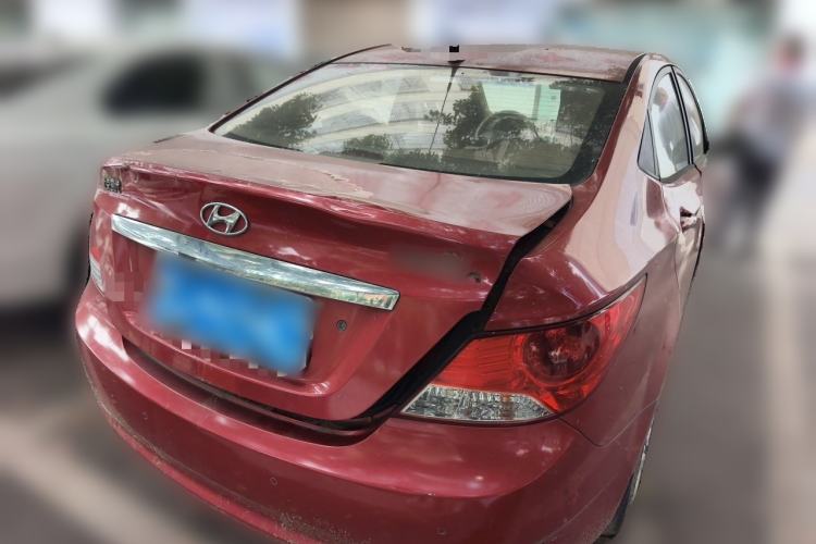 Used Hyundai Verna (older generation) 2011 Hatchback 1.4L Manual Comfort Model GS Rear Right 45 Deg