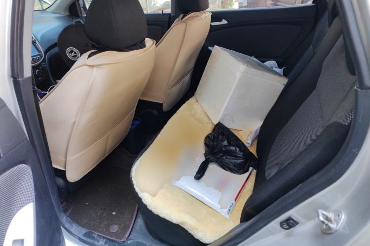 Used Hyundai Verna (older generation) 2011 Hatchback 1.4L Automatic Comfort Model GS Left Rear Seat