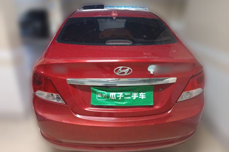 Used Hyundai Verna (older generation) 2013 Sedan 1.4L Automatic Standard GL Model Rear
