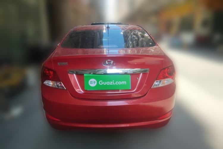 Used Hyundai Verna (older generation) 2013 Sedan 1.4L Automatic Standard GL Model Rear