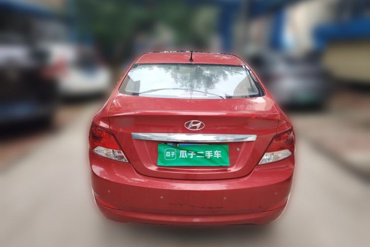 Used Hyundai Verna (older generation) 2013 Sedan 1.4L Automatic Standard GL Model Rear