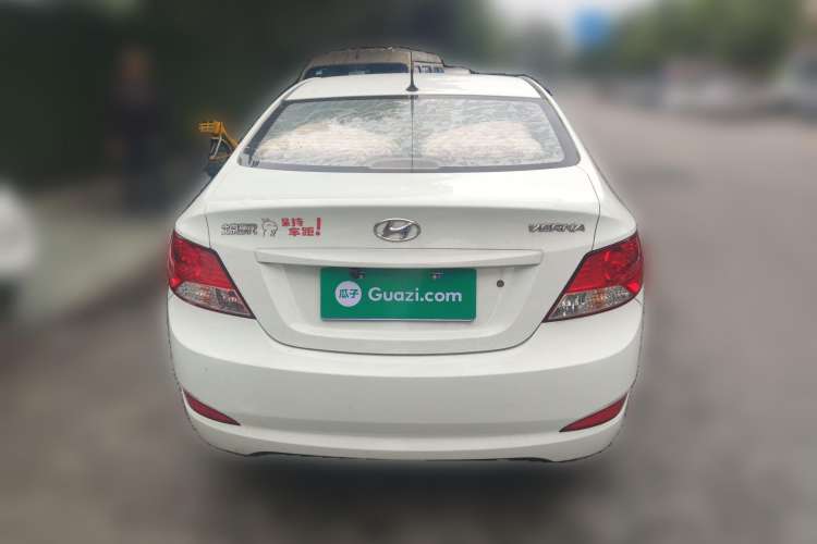 Used Hyundai Verna (older generation) 2013 Sedan 1.4L Automatic Standard GL Model Rear