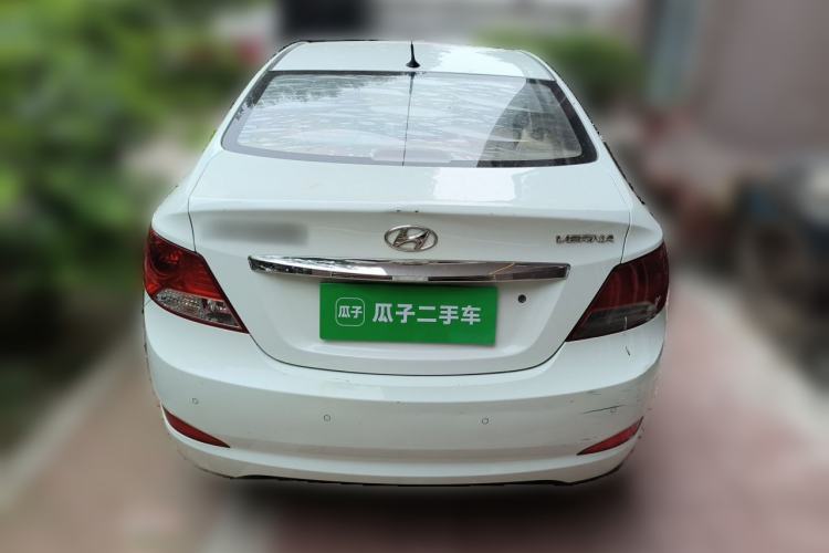 Used Hyundai Verna (older generation) 2013 Sedan 1.4L Automatic Standard GL Model Rear