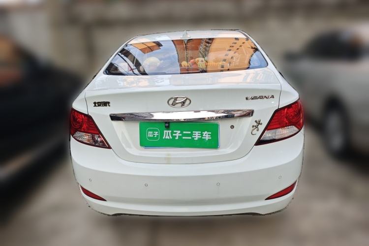 Used Hyundai Verna (older generation) 2013 Sedan 1.4L Automatic Standard GL Model Rear