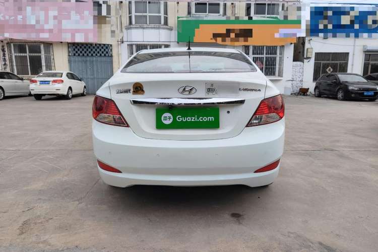 Used Hyundai Verna (older generation) 2013 Sedan 1.4L Automatic Standard GL Model Rear