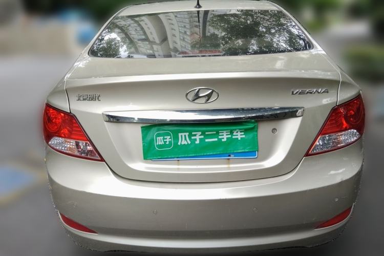 Used Hyundai Verna (older generation) 2013 Sedan 1.4L Automatic Standard GL Model Rear