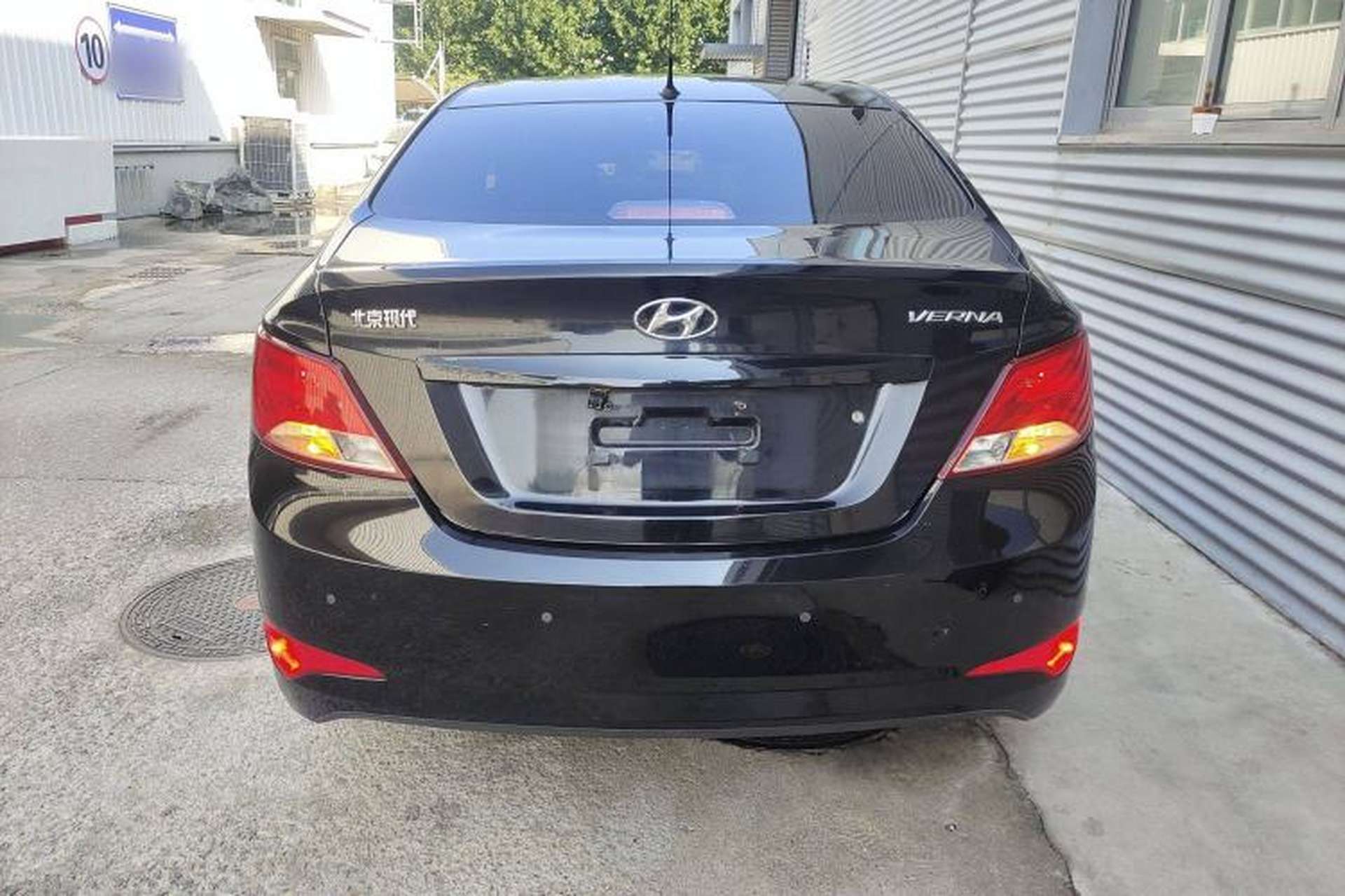 Used Hyundai Verna (older generation) 2014 1.4L Manual Smart GLS Trim Rear
