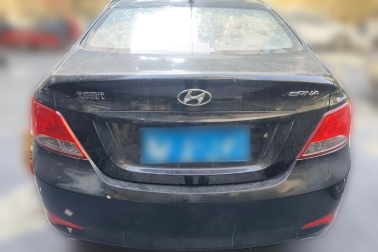 Used Hyundai Verna (older generation) 2014 1.4L Manual Fashion GS Model Rear
