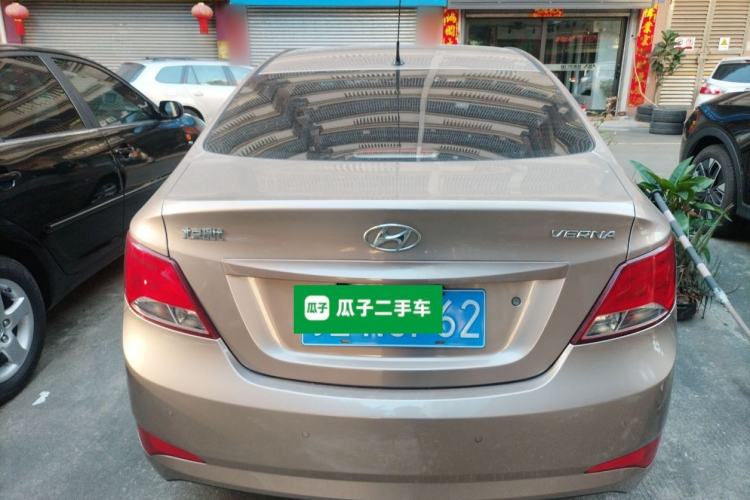 Used Hyundai Verna (older generation) 2014 1.4L Automatic Smart GLS Rear