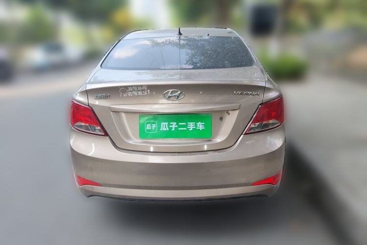 Used Hyundai Verna (older generation) 2014 1.4L Manual Smart GLS Trim Rear