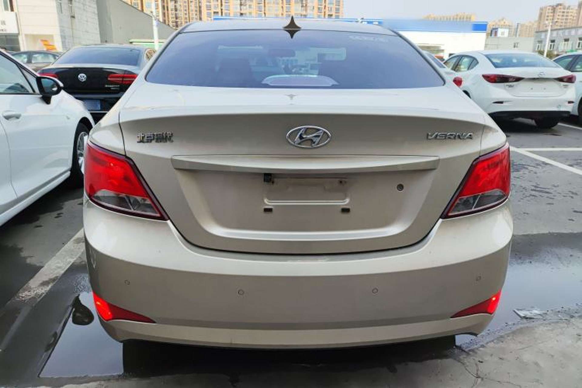 Used Hyundai Verna (older generation) 2014 1.4L Manual Smart GLS Trim Rear