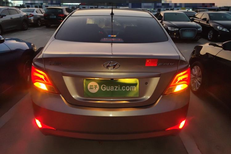 Used Hyundai Verna (older generation) 2014 1.4L Manual Smart GLS Trim Rear