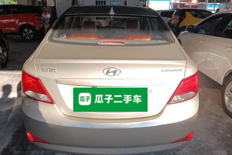 Used Hyundai Verna (older generation) 2014 1.4L Automatic Smart GLS Rear