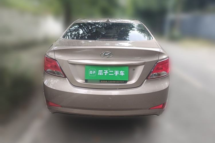 Used Hyundai Verna (older generation) 2014 1.4L Manual Smart GLS Trim Rear