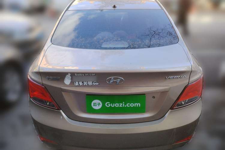 Used Hyundai Verna (older generation) 2014 1.4L Automatic Smart GLS Rear