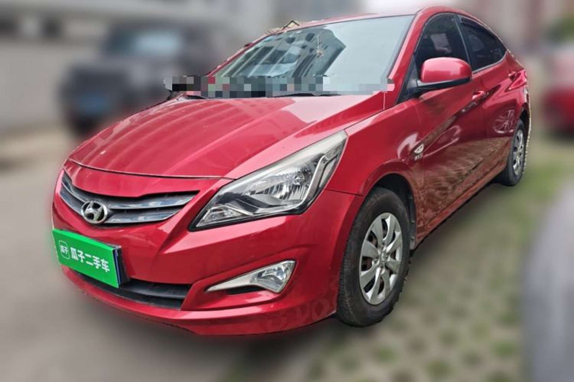 Used Hyundai Verna (older generation) 2014 1.4L Manual Fashion GS Model Front Left 45 Deg