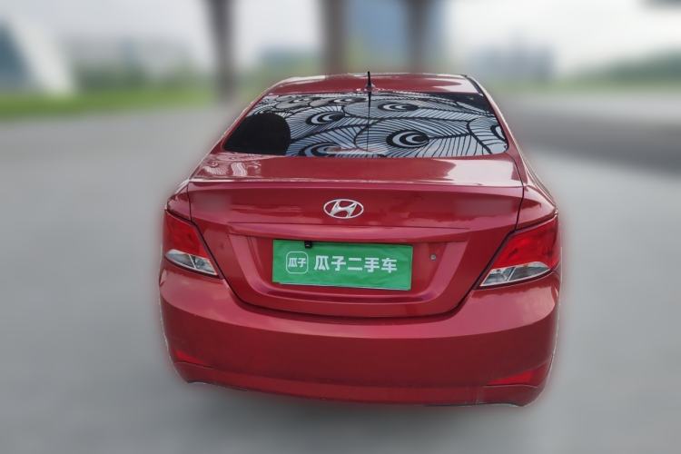 Used Hyundai Verna (older generation) 2014 1.4L Manual Fashion GS Model Rear