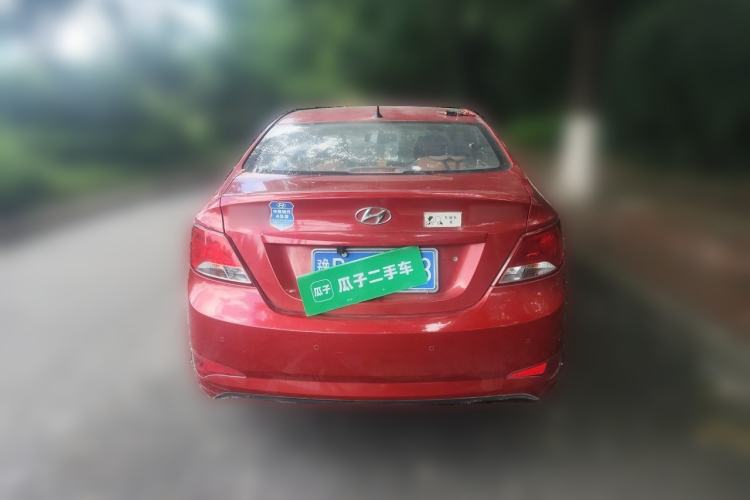 Used Hyundai Verna (older generation) 2014 1.4L Manual Smart GLS Trim Rear