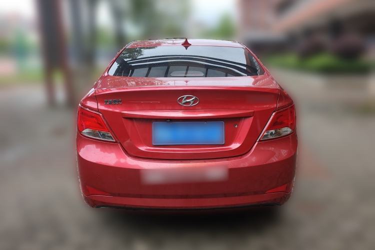 Used Hyundai Verna (older generation) 2014 1.4L Automatic Smart GLS Rear
