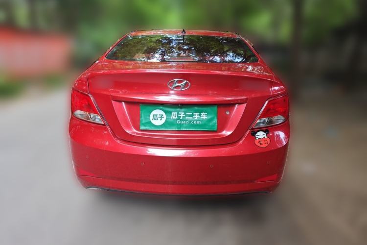 Used Hyundai Verna (older generation) 2014 1.4L Manual Smart GLS Trim Rear
