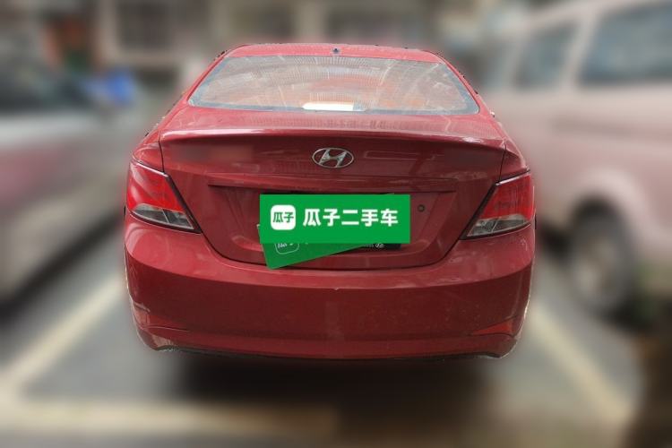 Used Hyundai Verna (older generation) 2014 1.4L Automatic Smart GLS Rear