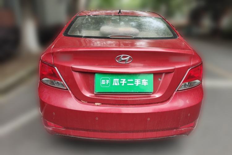 Used Hyundai Verna (older generation) 2014 1.4L Manual Smart GLS Trim Rear
